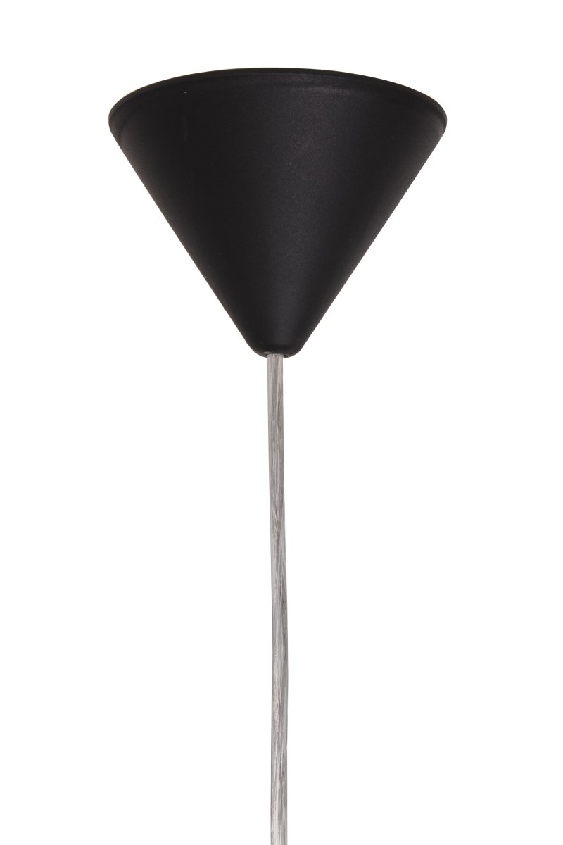 Ritz Ø25 Ruskea kattovalaisin valmistajalta Globen Lighting - Se yhdist&auml;&auml; lasia ja metallisia yksityiskohtia ja luo l&auml;mpim&auml;n tunnelman huoneeseen.