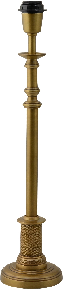 Cathrine 56cm Mässing lampunjalka valmistajalta Hallbergs - Cathrine &auml;r en elegant lampfot i metall med en klassisk, h&ouml;g och sm&auml;cker design.