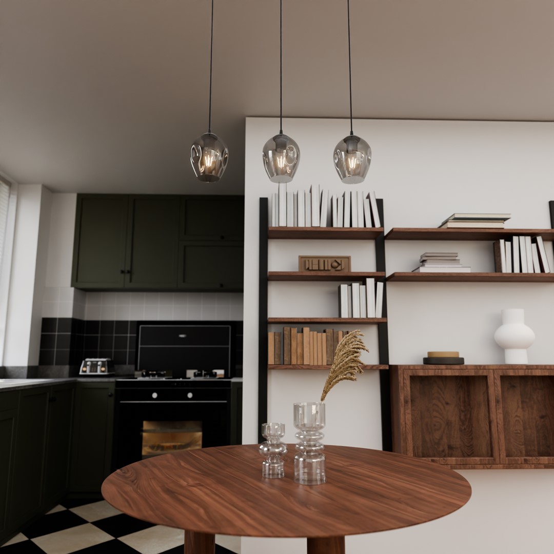 Istar 70cm Savun värinen kattovalaisin valmistajalta Emibig Lighting - Istar on monipuolinen ja nykyaikainen kattolamppujen kokoelma.