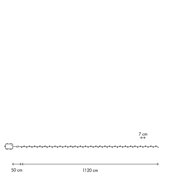 Valosarja Akku 10m Musta valmistajalta Star Trading - Se on varustettu k&auml;yt&auml;nn&ouml;llisell&auml; ajastintoiminnolla, joka palaa 6 tuntia ja on sammuneena 18 tuntia akun s&auml;&auml;st&auml;miseksi.