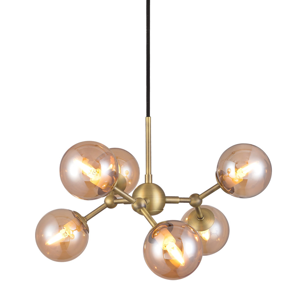 Atom 45cm Antiikki messinki kattovalaisin valmistajalta Halo Design - 
