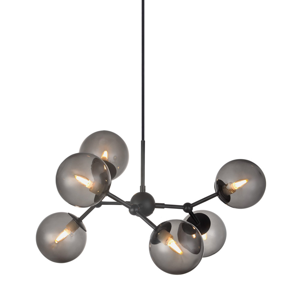 Atom 57cm Musta kattovalaisin valmistajalta Halo Design - 