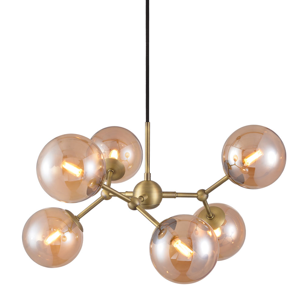 Atom 57cm Antiikki messinki kattovalaisin valmistajalta Halo Design - 