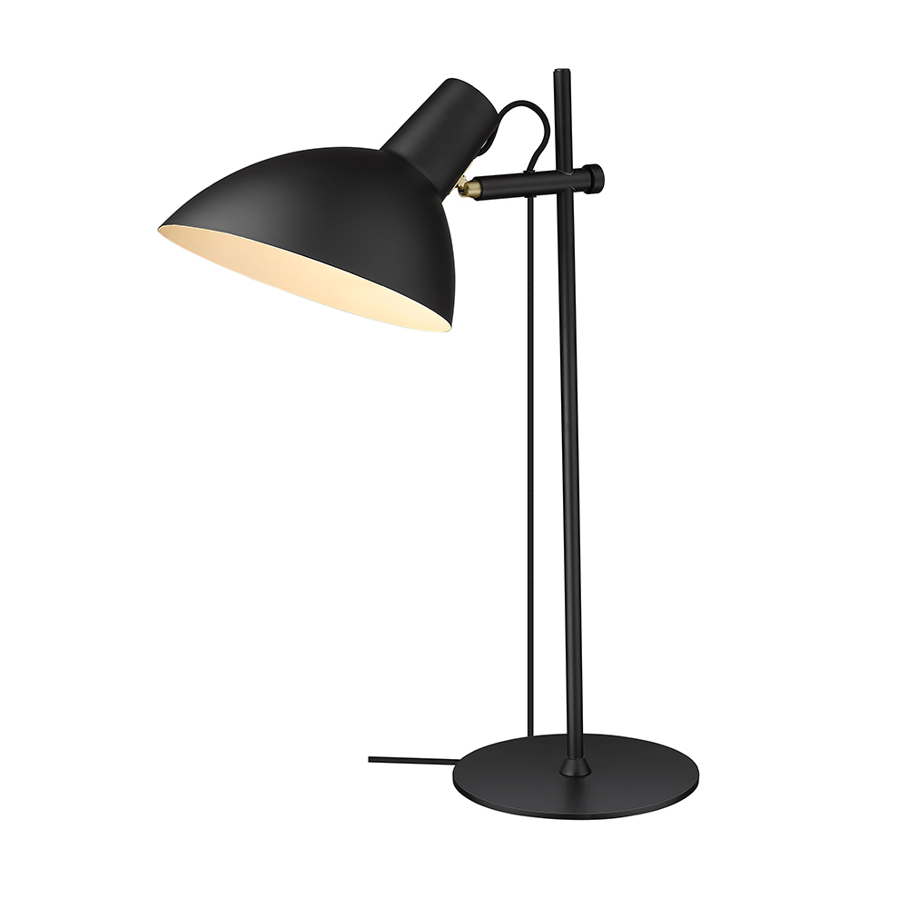 Metropole 63cm Musta työpöytävalaisin valmistajalta Halo Design - Metropole-sarja on t&auml;ydellinen ja toimiva valaisinperhe, jolla on erottuva ja teollinen tyyli.