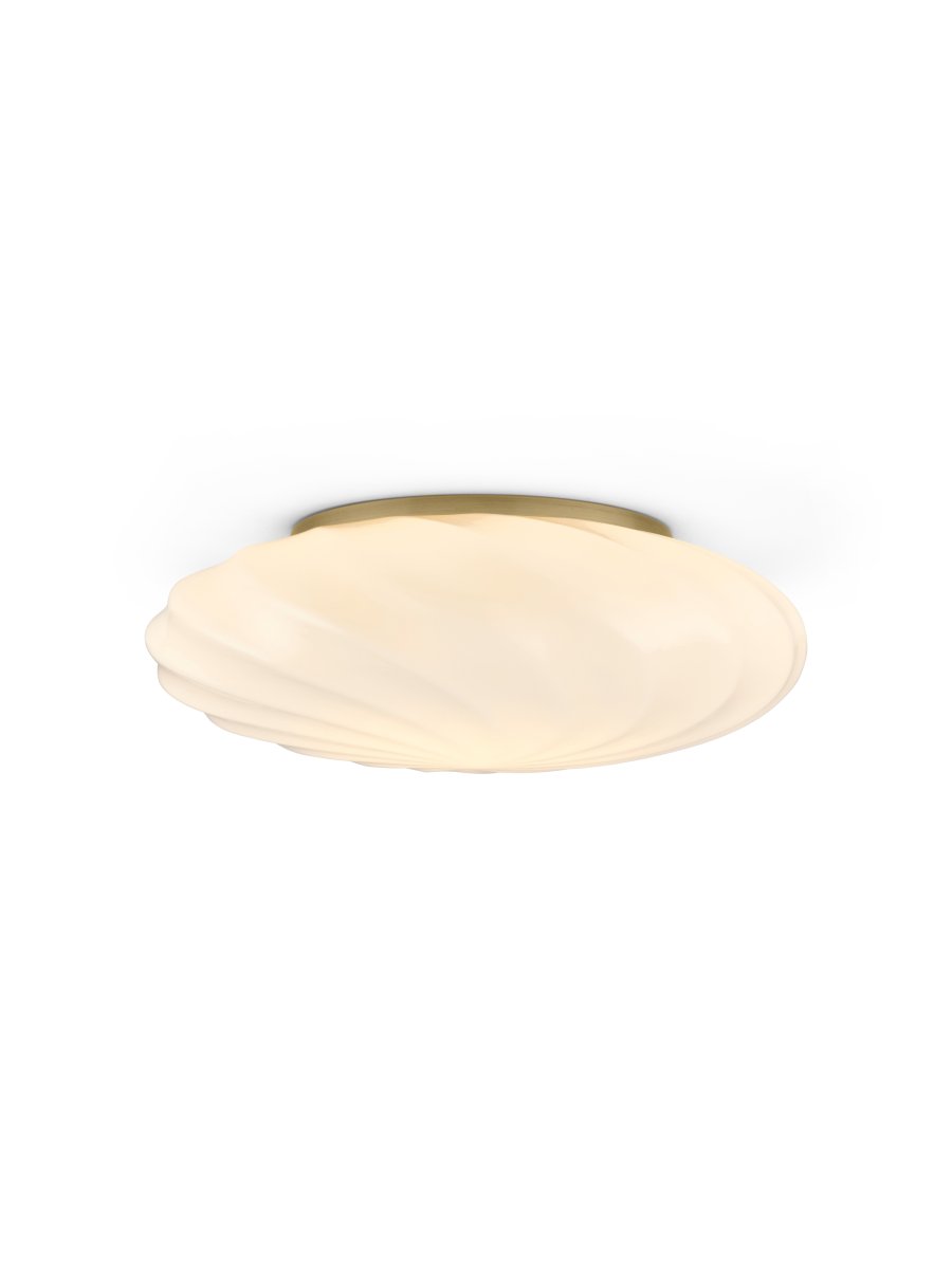 Twist Ø35 Antiikki messinki plafondi valmistajalta Halo Design - Twist sopii t&auml;ydellisesti olohuoneeseen, makuuhuoneeseen tai eteiseen ja antaa l&auml;mpim&auml;n ja kutsuvan tunteen.