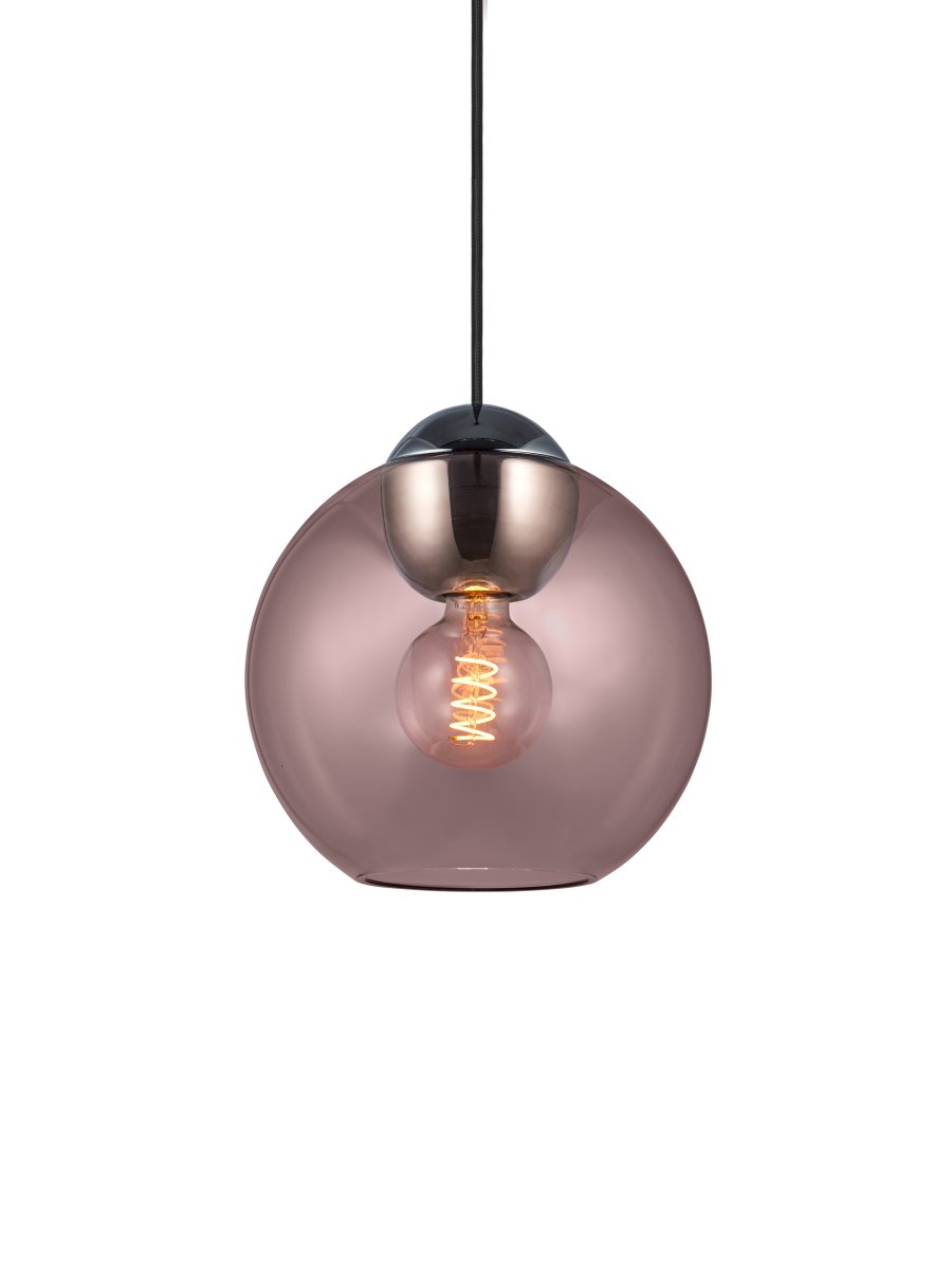 Bubbles Ø24 Vaaleanpunainen kattovalaisin valmistajalta Halo Design - Bubbles-lampun yksinkertainen muoto antaa sille kauniin muotoilun.