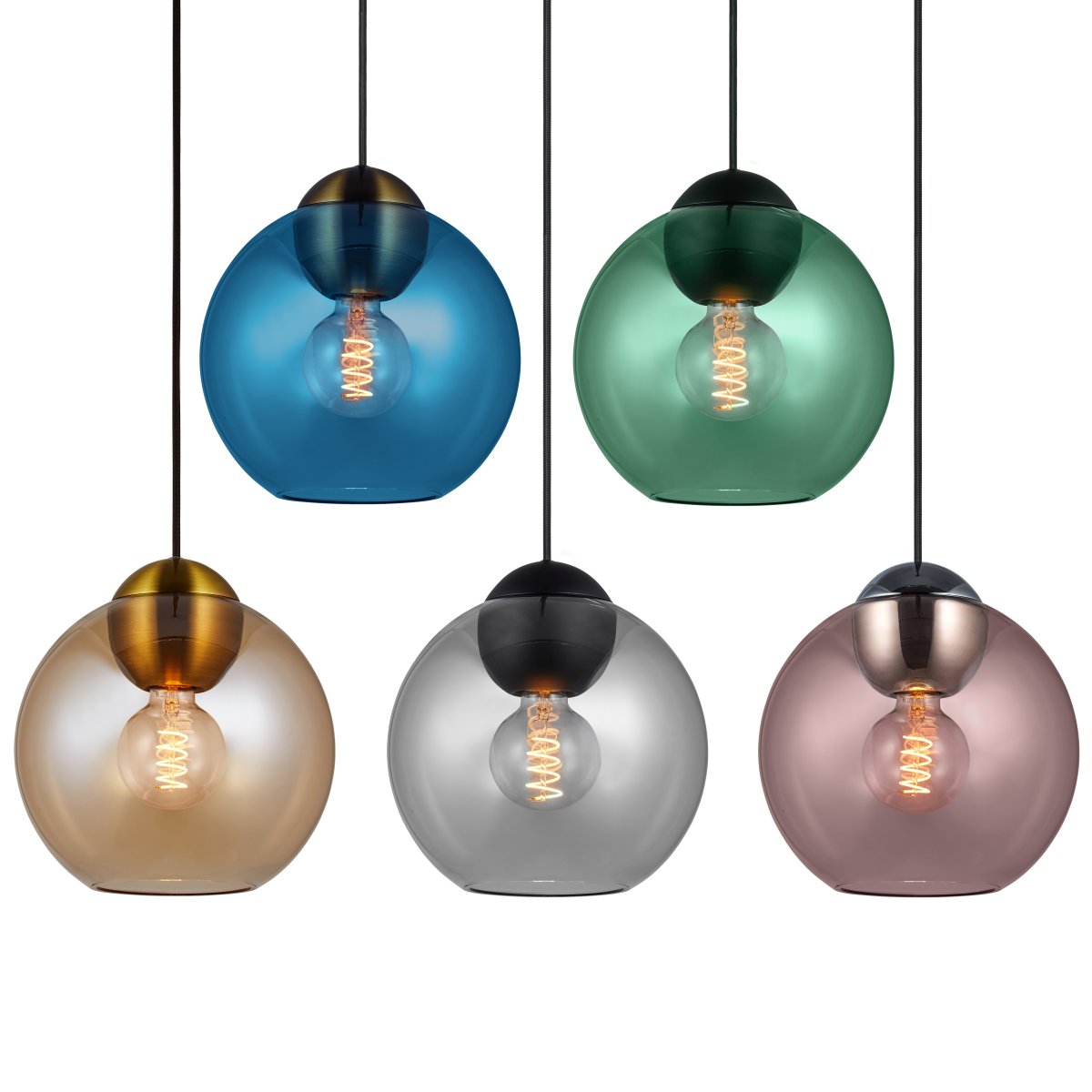 Bubbles Ø24 Keltainen kattovalaisin valmistajalta Halo Design - Bubbles-lampun yksinkertainen muoto antaa sille kauniin muotoilun.