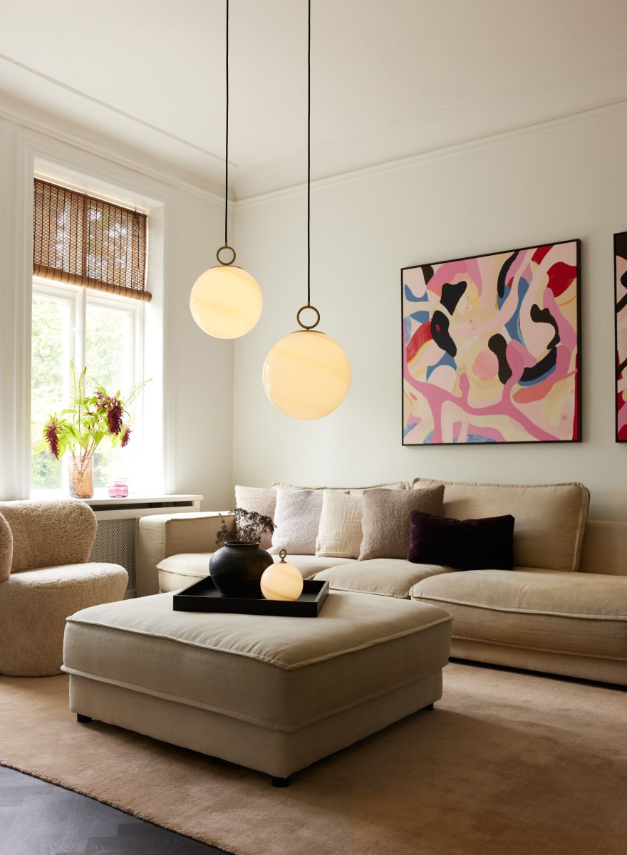 Stockholm 20cm Ruskea Siirrettävä valmistajalta Halo Design - Himmennettävällä toiminnolla varustettu se on monipuolinen ja sopii kaikkiin tilanteisiin, joten se on tyylikäs ja käytännöllinen sisustusyksityiskohta.
