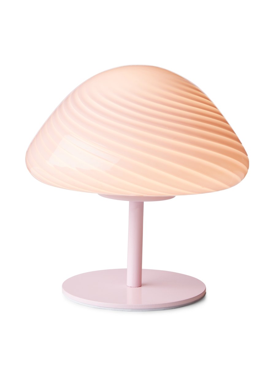 Mini Mush 17cm Vaaleanpunainen pöytävalaisin valmistajalta Halo Design - Mini Mush on viehättävä ja tyylikäs pöytävalaisin, joka on saanut inspiraationsa luonnon muodoista.