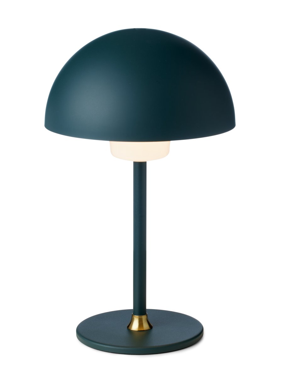 Moon Light 27cm Vihreä Siirrettävä valmistajalta Halo Design - Tyylikk&auml;&auml;n kupumuotonsa ansiosta se tarjoaa pehme&auml;n ja miellytt&auml;v&auml;n valon, jota voidaan s&auml;&auml;t&auml;&auml; tarpeen mukaan.