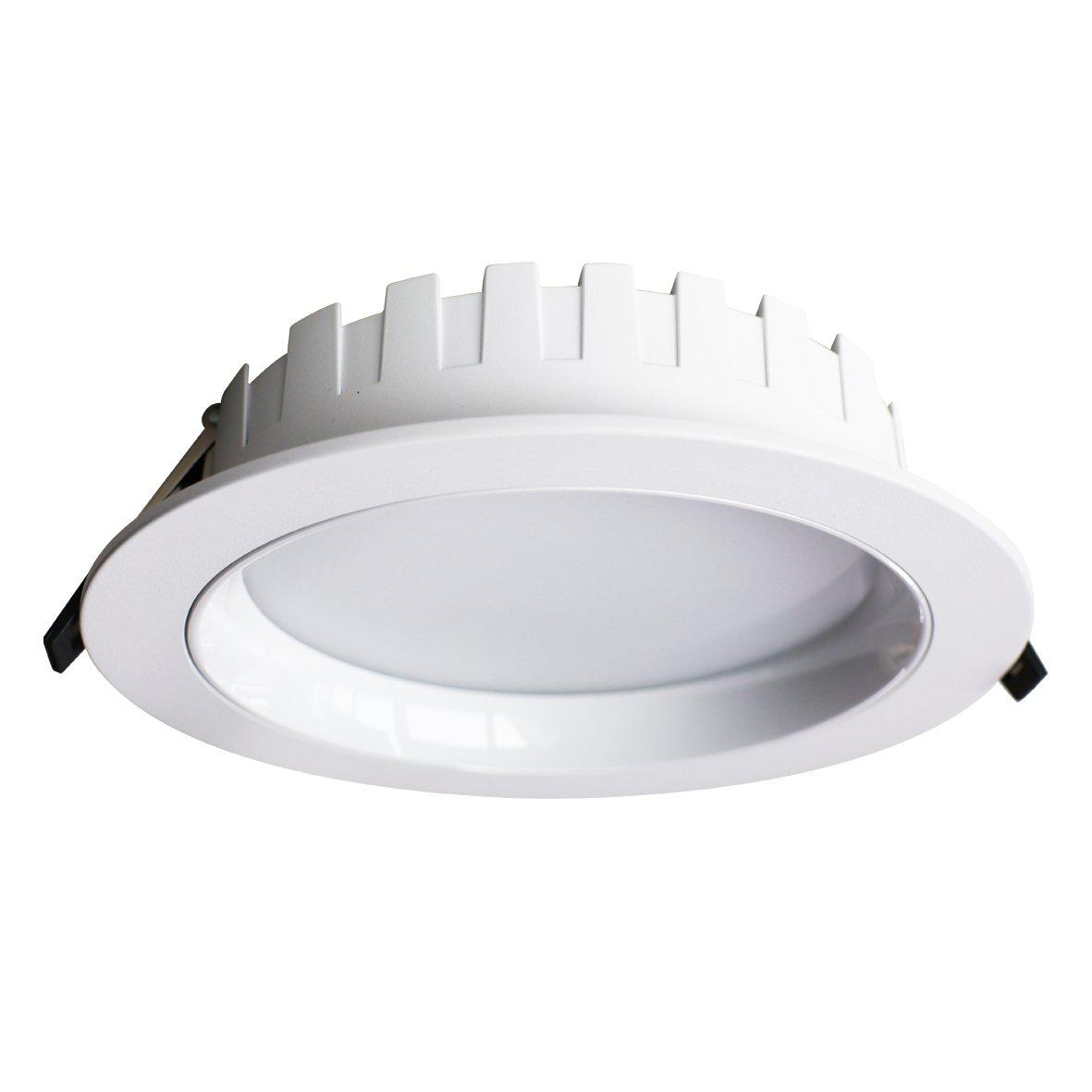 City Downlight 16/20/24W Valkoinen valmistajalta Designlight - S&auml;&auml;dett&auml;v&auml; teho ja valon l&auml;mp&ouml;tilaTeho voidaan asettaa kolmelle tasolle &ndash; 16 W, 20 W tai 24 W &ndash; ja valon l&auml;mp&ouml;tila voidaan valita 3000 K:n (l&auml;mpim&auml;mpi, miellytt&auml;v&auml; valo) ja 4000 K:n (neutraali valkoinen, hieman kirkkaampi valo) v&auml;lill&auml;.