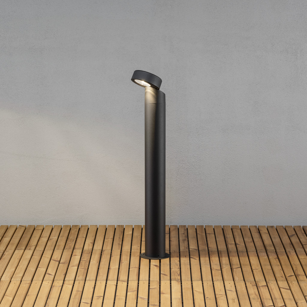 Vicenza 100cm Musta pylväsvalaisimet valmistajalta Konstsmide - 