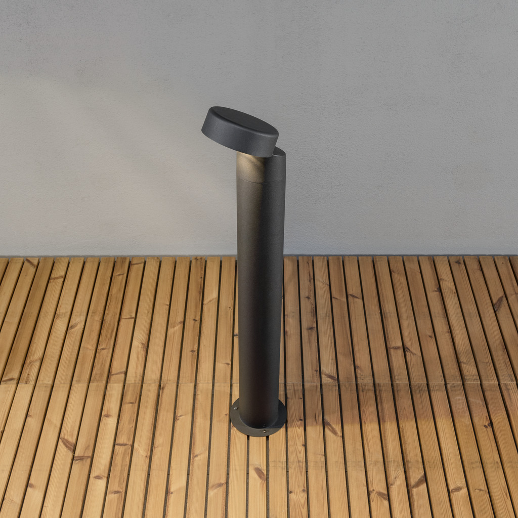 Vicenza 100cm Musta pylväsvalaisimet valmistajalta Konstsmide - 