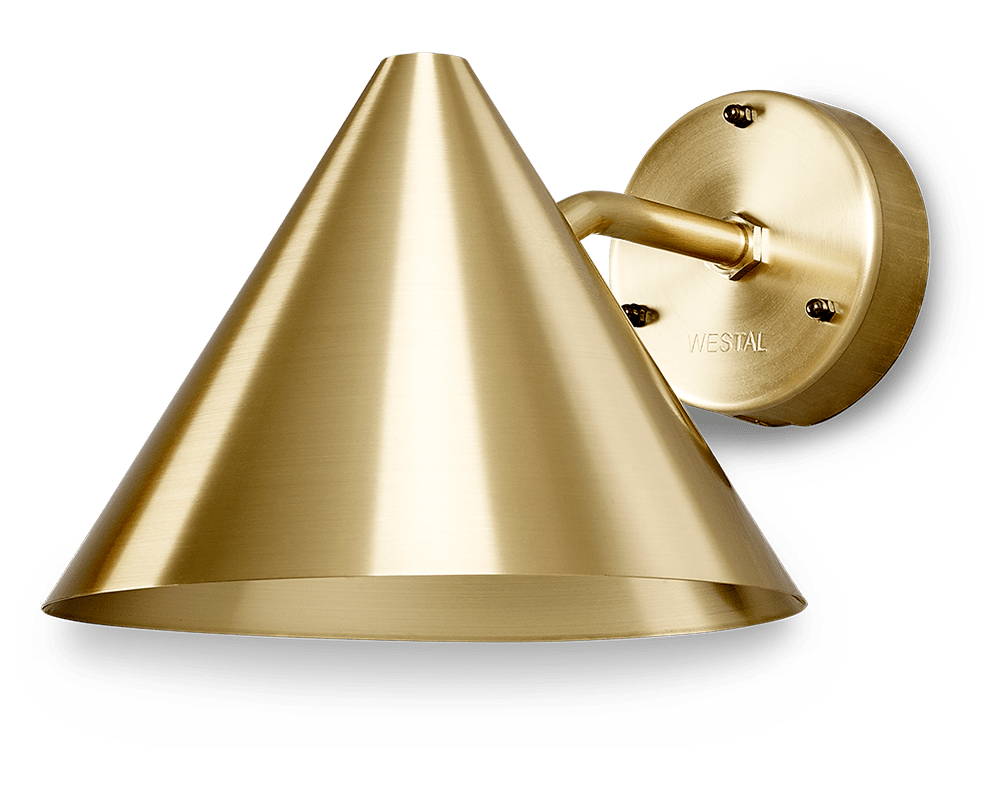 Tratt LED Messinki ulkovalo valmistajalta Westal - Valaisin on saatavana useista kest&auml;vist&auml; materiaaleista, jotka on mukautettu pohjoismaiseen ilmastoon.