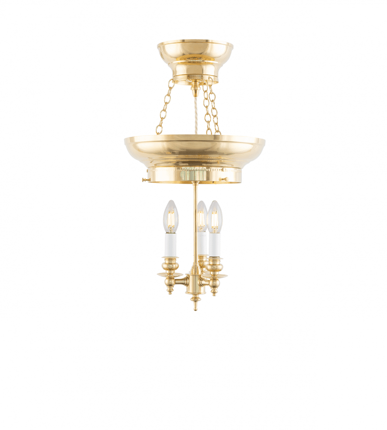 Rydberg Pendant Messinki valmistajalta Karlskrona lampfabrik - Voidaan pident&auml;&auml; lis&auml;ketjulla jopa 100 cm.