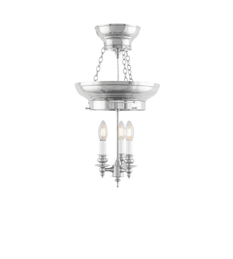 Rydberg Pendant Nikkeli valmistajalta Karlskrona lampfabrik - Voidaan pident&auml;&auml; lis&auml;ketjulla jopa 100 cm.