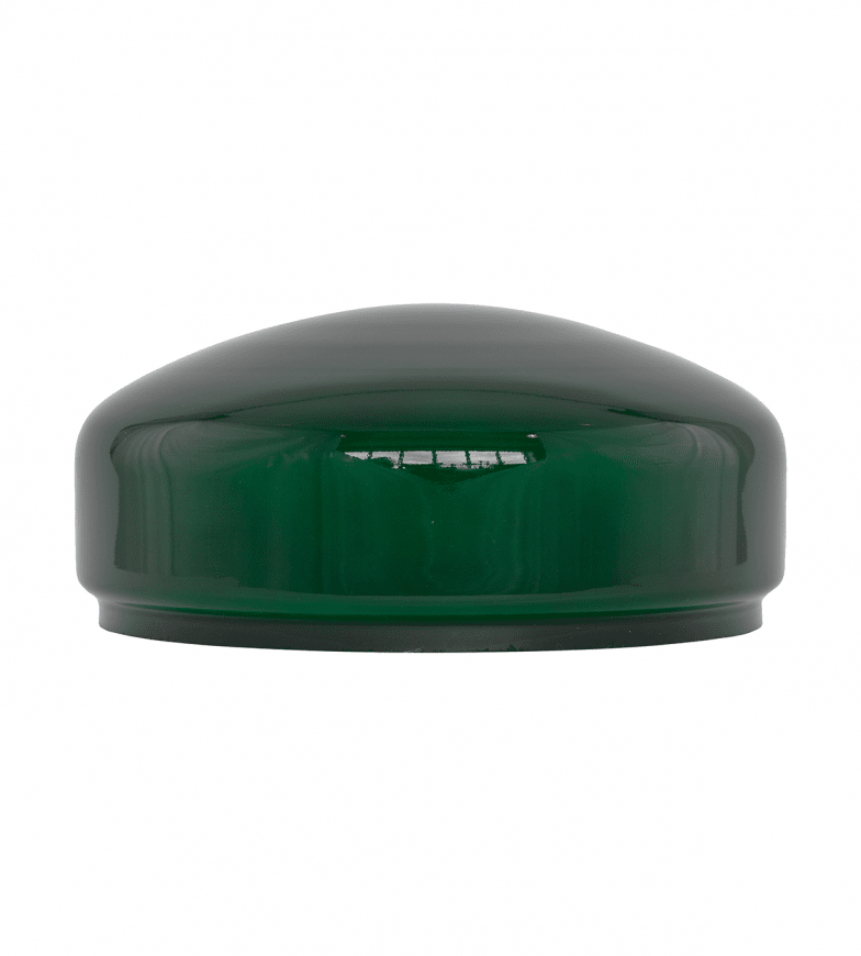 Flat Table Lamp Glass Shade 235 Vihreä valmistajalta Karlskrona lampfabrik - 