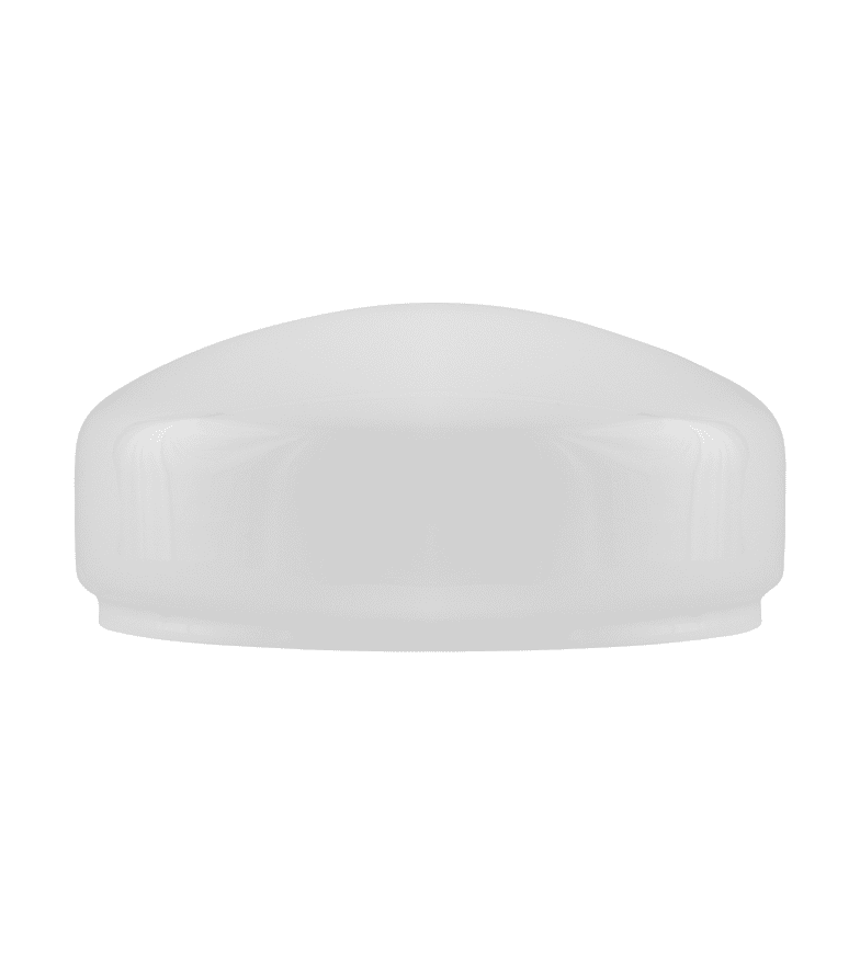 Zoomaa kuva kohteesta Flat Table Lamp Glass Shade 235 Valkoinen valmistajalta Karlskrona lampfabrik - 