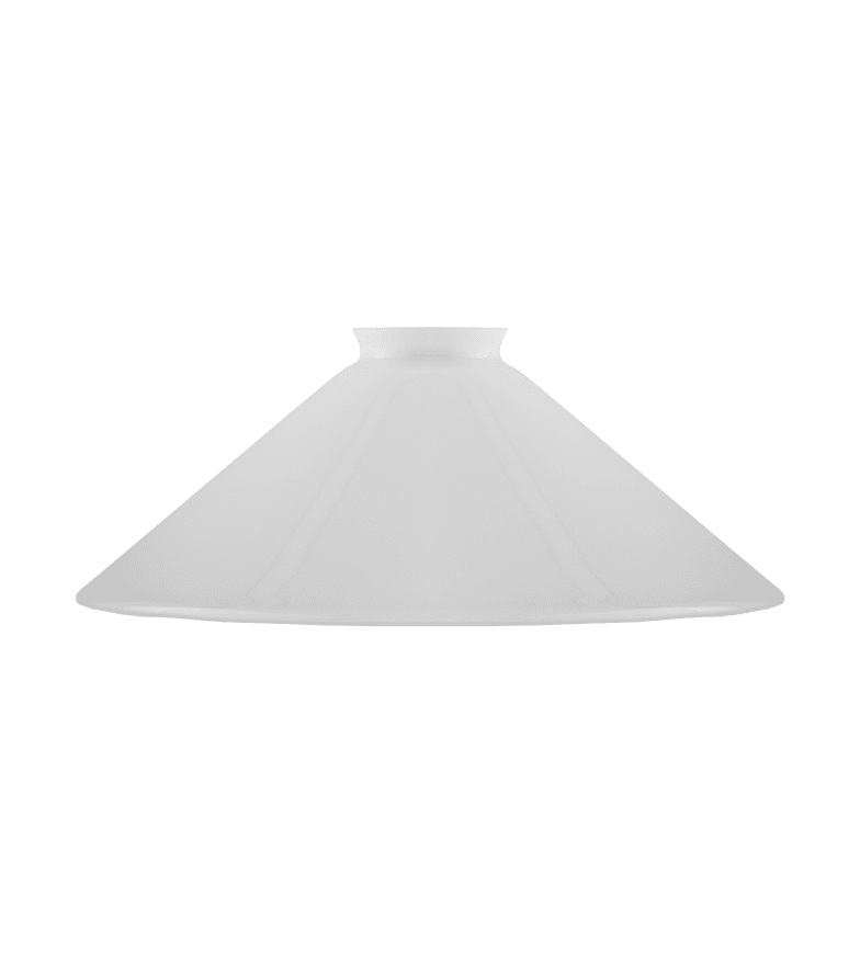 Schoolhouse Glass Shade 60/250 Valkoinen valmistajalta Karlskrona lampfabrik - 
