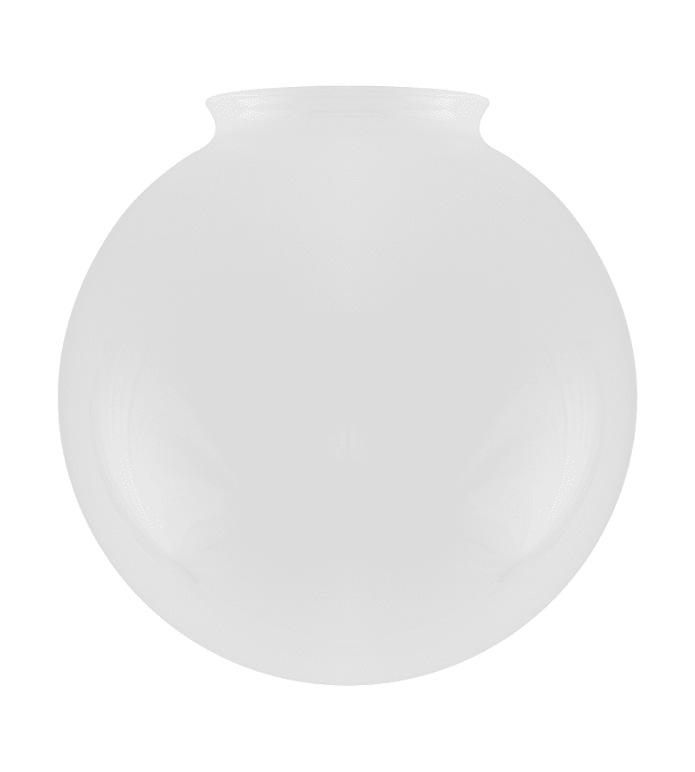 Zoomaa kuva kohteesta Globe Glass Shade 100/200 Valkoinen valmistajalta Karlskrona lampfabrik - 