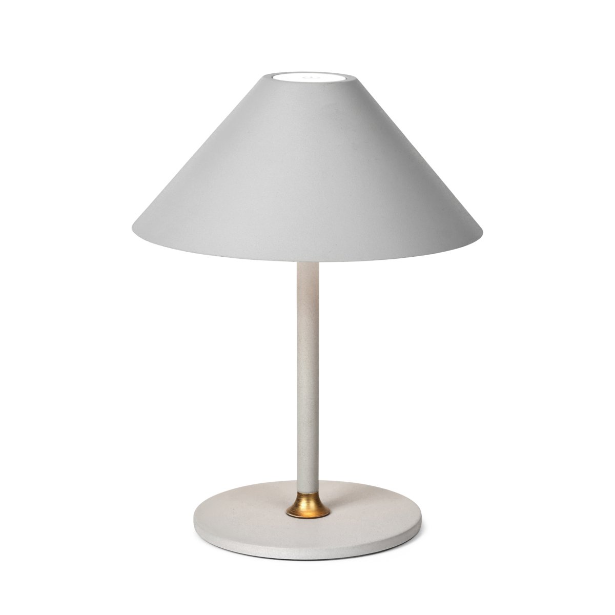 Hygge 25cm Harmaa Siirrettävä valmistajalta Halo Design - Hygge on kannettava pöytävalaisin, jossa on moderni muotoilu ja valmistettu metallista.