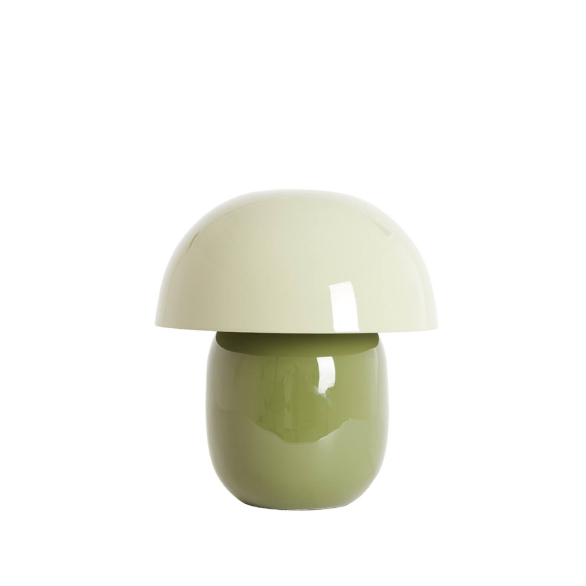 Mimosa 34cm Vihreä pöytävalaisin valmistajalta Light & Living - Siin&auml; on l&auml;mmin v&auml;riyhdistelm&auml; vaaleanvihre&auml;ll&auml; varjostimella ja oliivinvihre&auml;ll&auml; jalalla, joka luo pehme&auml;n ja harmonisen ilmeen.