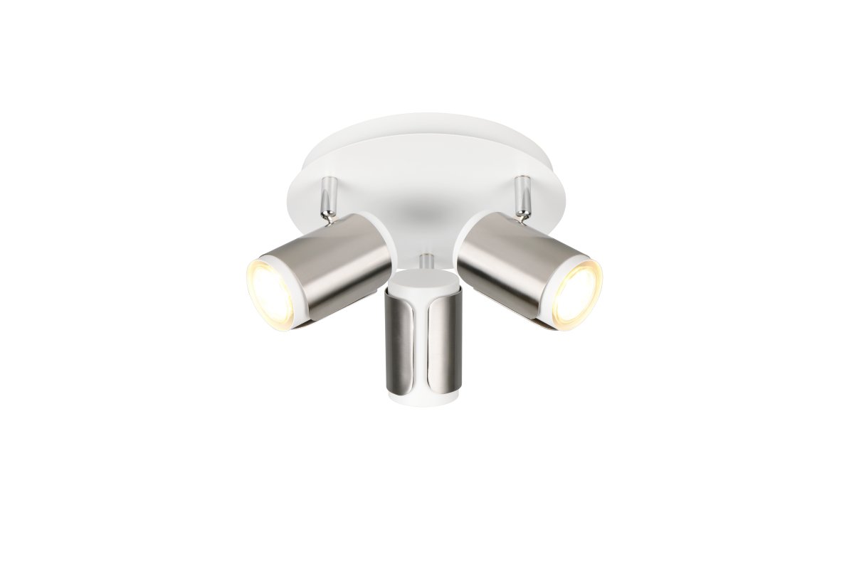 Gillan 3 Harjattua terästä kohdevalaisin valmistajalta Trio Lighting - 