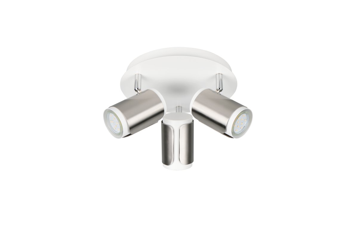 Gillan 3 Harjattua terästä kohdevalaisin valmistajalta Trio Lighting - 