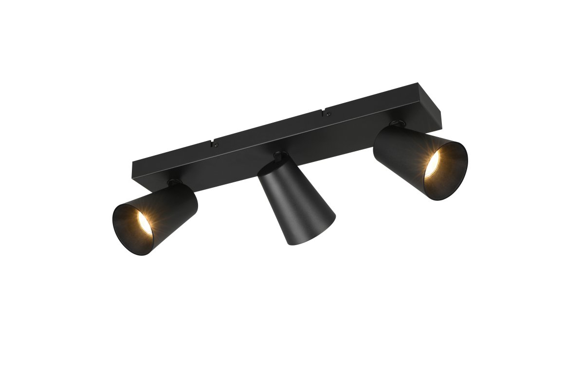 Sharp 3 Musta kohdevalaisin valmistajalta Trio Lighting - 