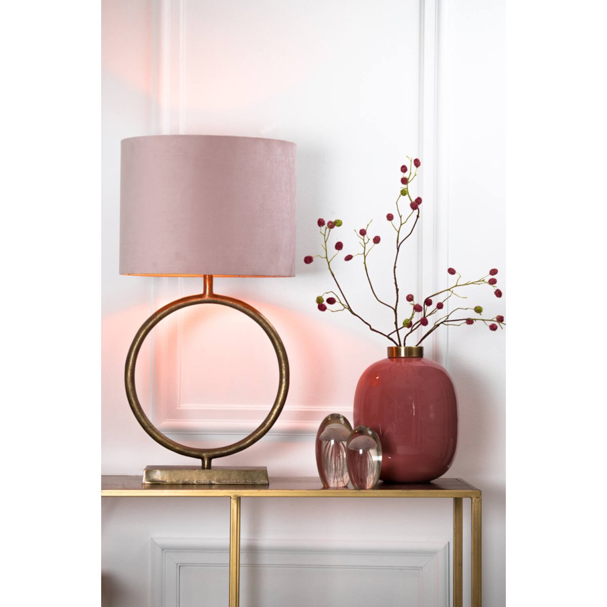 Livu 50cm Pronssi lampunjalka valmistajalta Light & Living - 