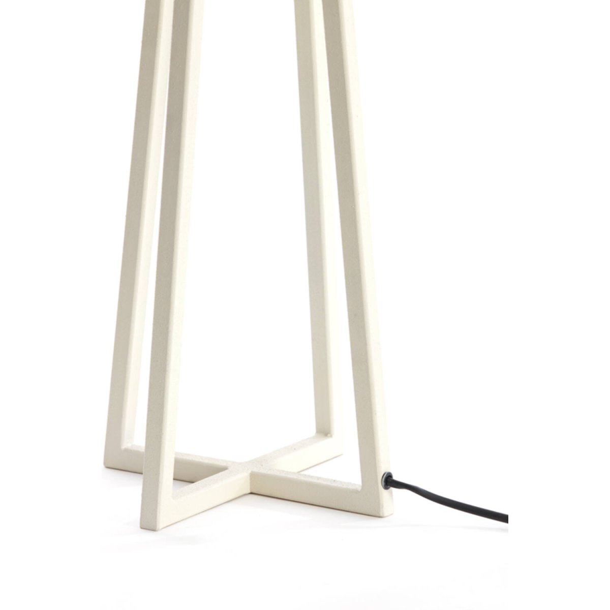 Miley 56cm Kermanvalkoinen lampunjalka valmistajalta Light & Living - 