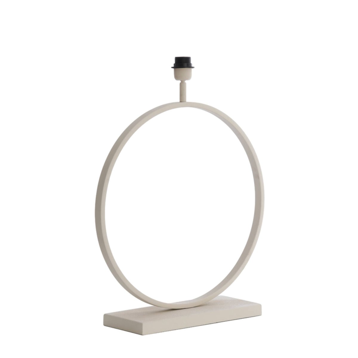 Liva 64cm Kermanvalkoinen lampunjalka valmistajalta Light & Living - Pyöreä muoto ja kermanvalkoinen viimeistely antavat lampunjalalle tyylikkään ja hienostuneen ilmeen.