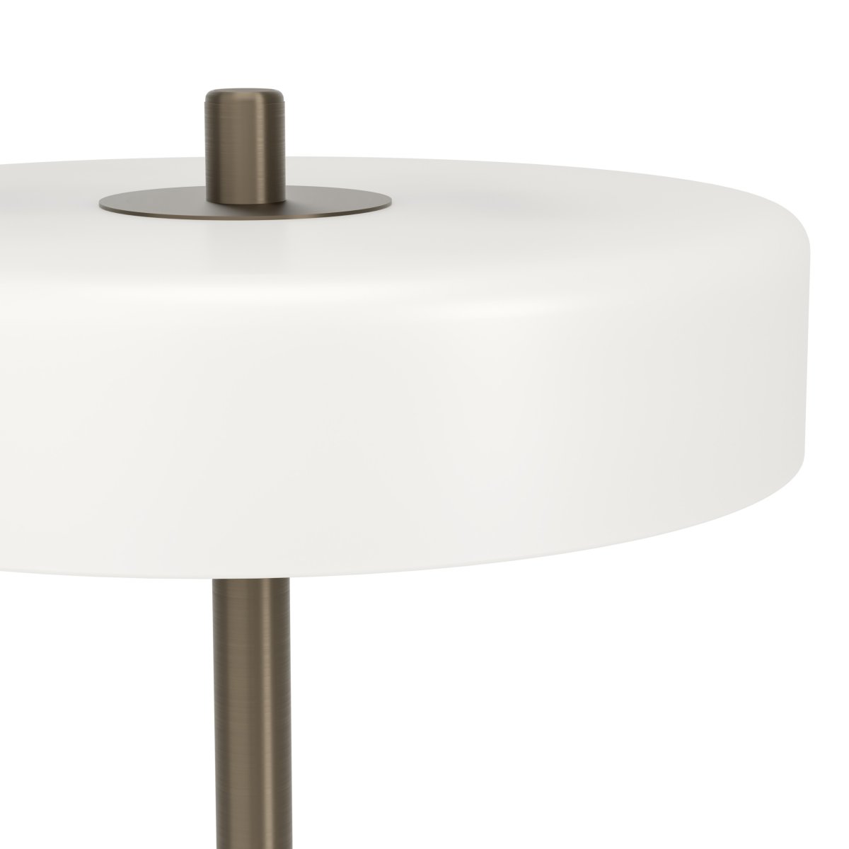 Salve 33cm Pronssi pöytävalaisin valmistajalta Eglo - Salve-p&ouml;yt&auml;valaisimessa on pronssinv&auml;rinen metallinen jalusta ja py&ouml;re&auml; opaalilasivarjostin, joka antaa lampulle pehme&auml;n ja miellytt&auml;v&auml;n ilmeen.