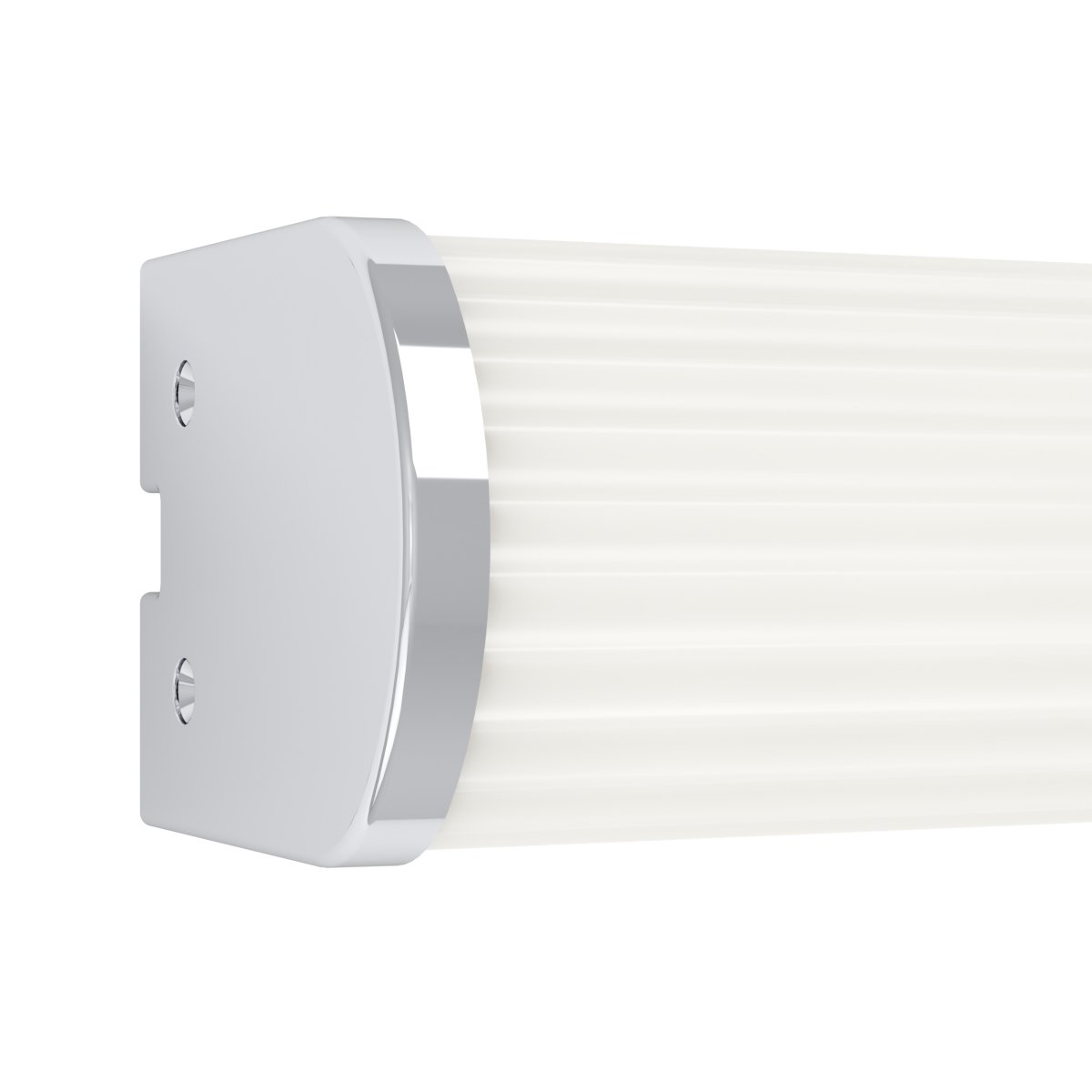 Patrovaro 35cm Valkoinen kylpyhuoneen valaisin valmistajalta Eglo - Valaisimessa on integroitu LED, jonka valovirta on 1000 lumenia, ja värilämpötilaa voidaan säätää kolmessa vaiheessa valkoisesta kylmän valkoiseen valoon.