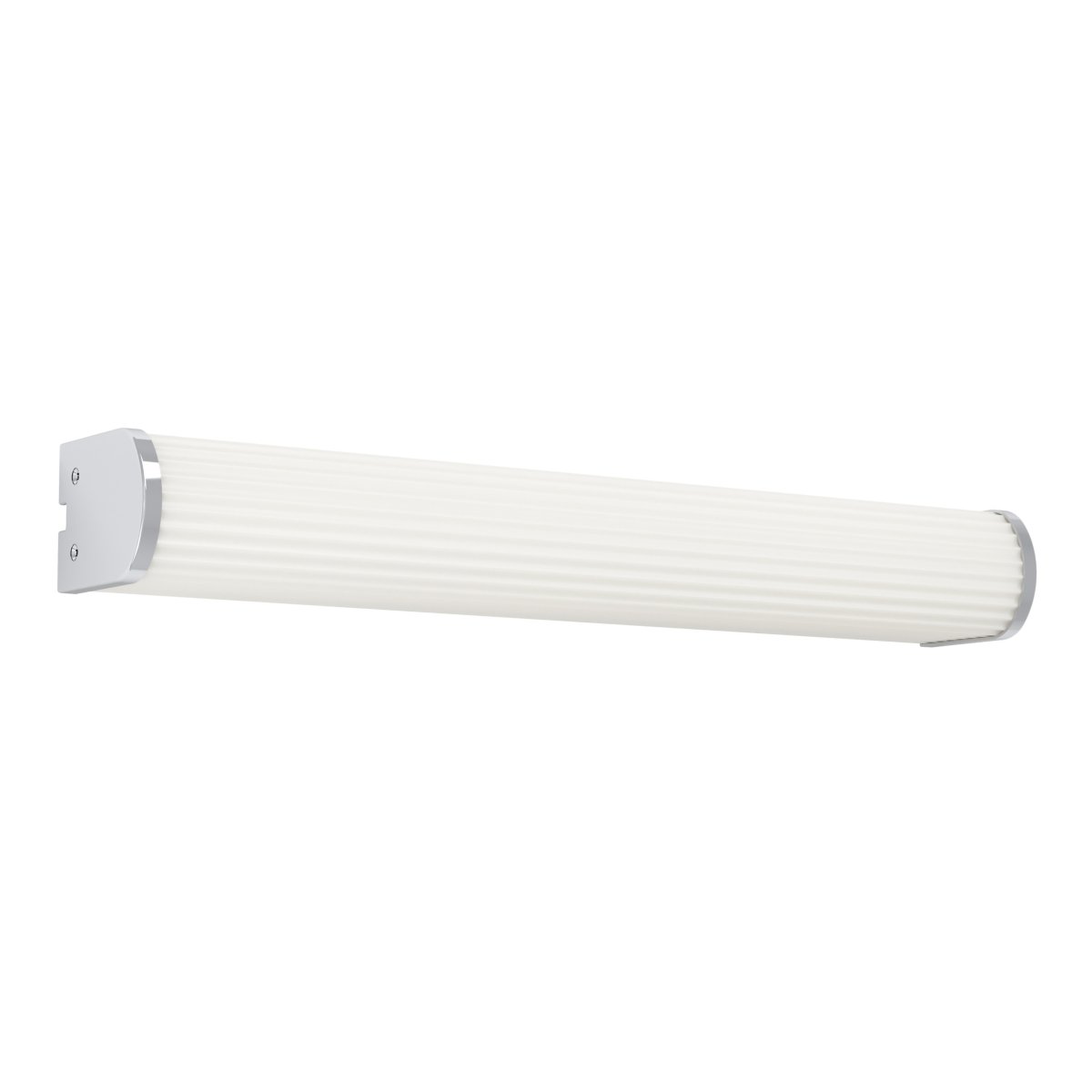 Patrovaro 35cm Valkoinen kylpyhuoneen valaisin valmistajalta Eglo - Valaisimessa on integroitu LED, jonka valovirta on 1000 lumenia, ja värilämpötilaa voidaan säätää kolmessa vaiheessa valkoisesta kylmän valkoiseen valoon.
