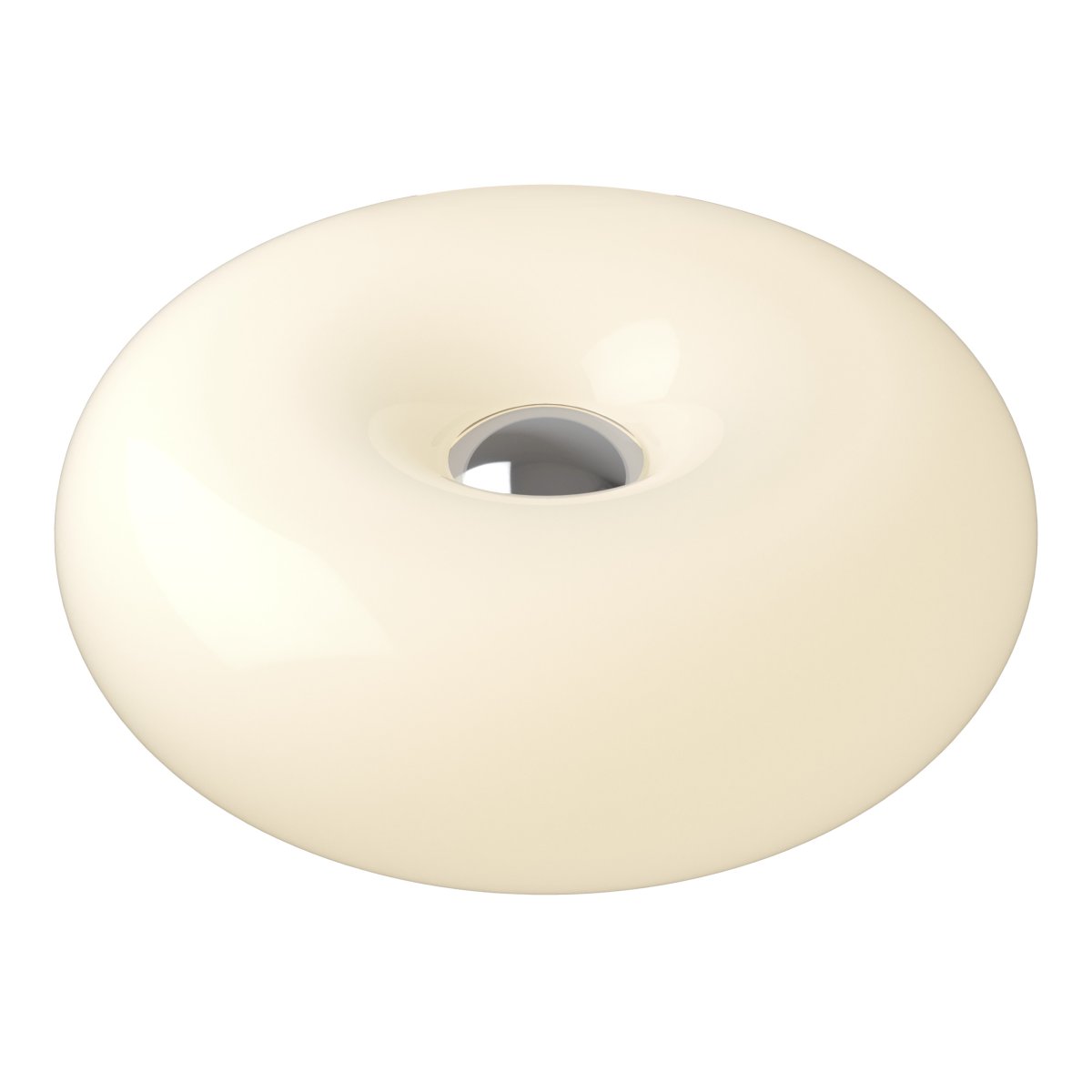 Basile 10cm Valkoinen pöytävalaisin valmistajalta Eglo - Mukana tulee johto ja pistoke.