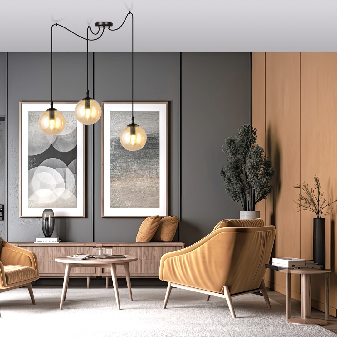 Gigi 42cm Keltainen kattovalaisin valmistajalta Emibig Lighting - 