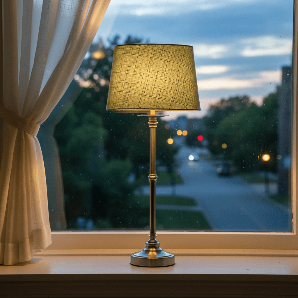 Axel 60cm Hopea/vihreä pöytävalaisin valmistajalta Lampan - Vihre&auml;st&auml; tekstiilist&auml; valmistettu soikea varjostin t&auml;ydent&auml;&auml; lampunjalkaa kauniisti ja luo pehme&auml;n ja miellytt&auml;v&auml;n valaistuksen.