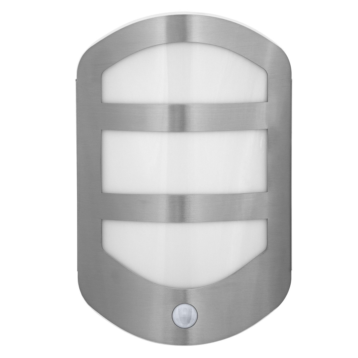 Plate Sensor Teräs ulkovalo valmistajalta Osram - Plate Sensor&nbsp;&auml;r en innovativ och stilfull fasadlampa som ger b&aring;de funktion och elegans till din entr&eacute; eller uteplats.