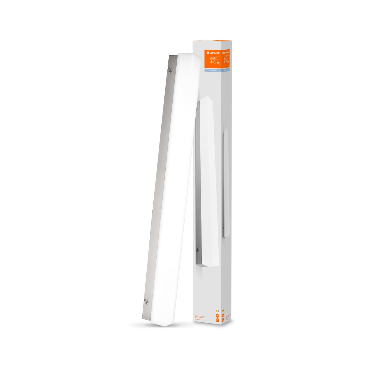 LED Square 14W 60cm Valkoinen kylpyhuoneen valaisin valmistajalta Ledvance - Belysningen p&aring; 14W ger ett starkt och bra ljus p&aring; 1430lm.
