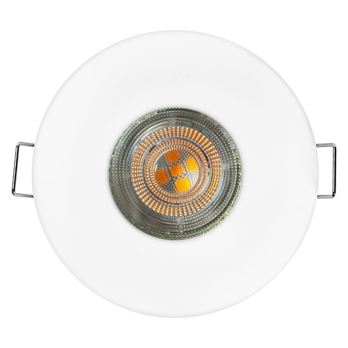Recess IP65 GU10 4W Valkoinen valmistajalta Osram - Inf&auml;lld spotlight f&ouml;r badrum d&auml;r 1st GU10 4,3W ljusk&auml;lla fr&aring;n Osram medf&ouml;ljer.