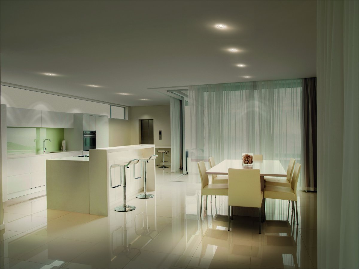 Recess Twist Sis. GU10 4W Harjattua nikkeliä valmistajalta Ledvance - Ei voida asentaa suoraan eristyst&auml; vasten, asennussyvyys on oltava v&auml;hint&auml;&auml;n 15 cm.