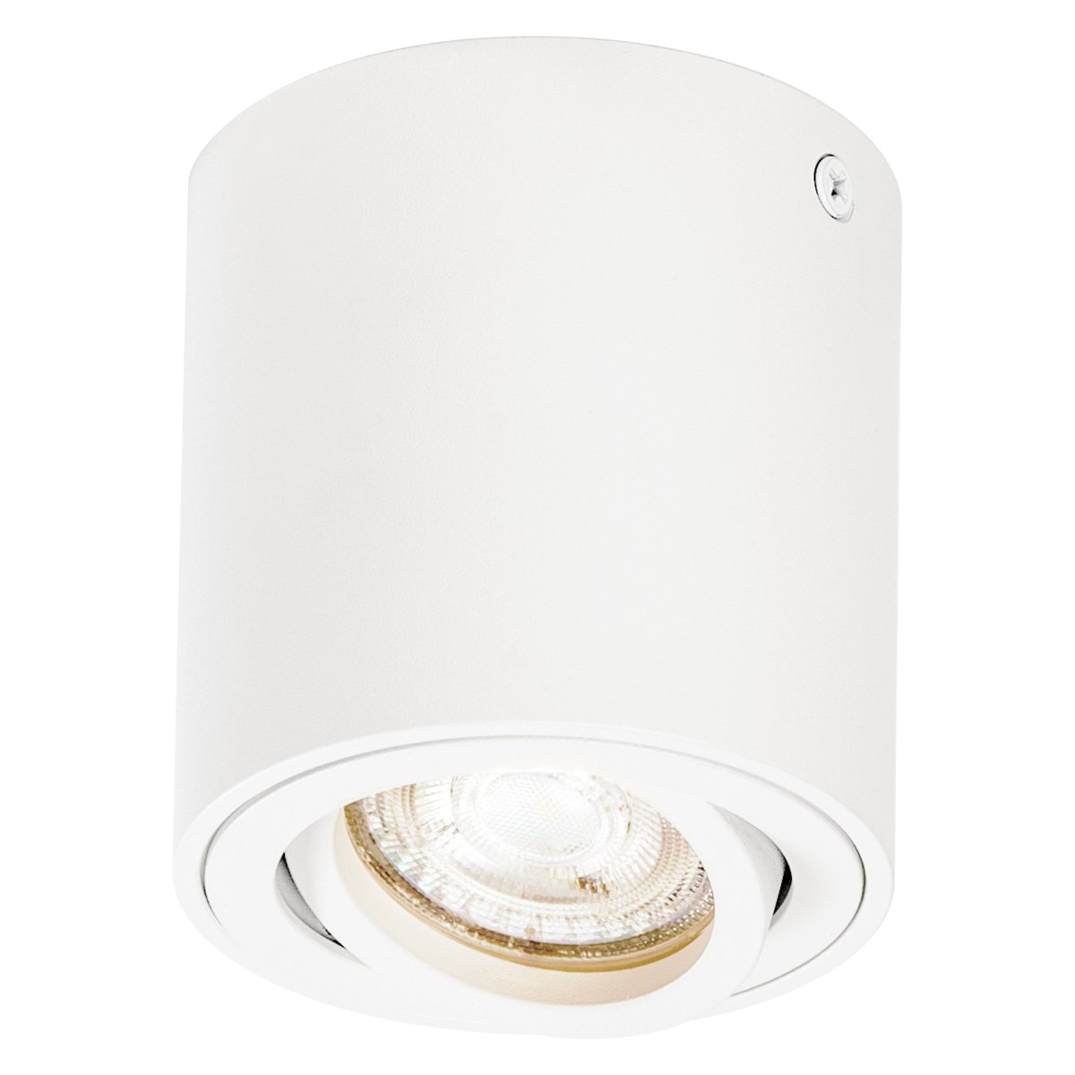 Surface Round Valkoinen kohdevalaisin valmistajalta Ledvance - Placera f&ouml;rslagsvis flera i grupp eller rad i k&ouml;ket, vardagsrummet eller hallen.