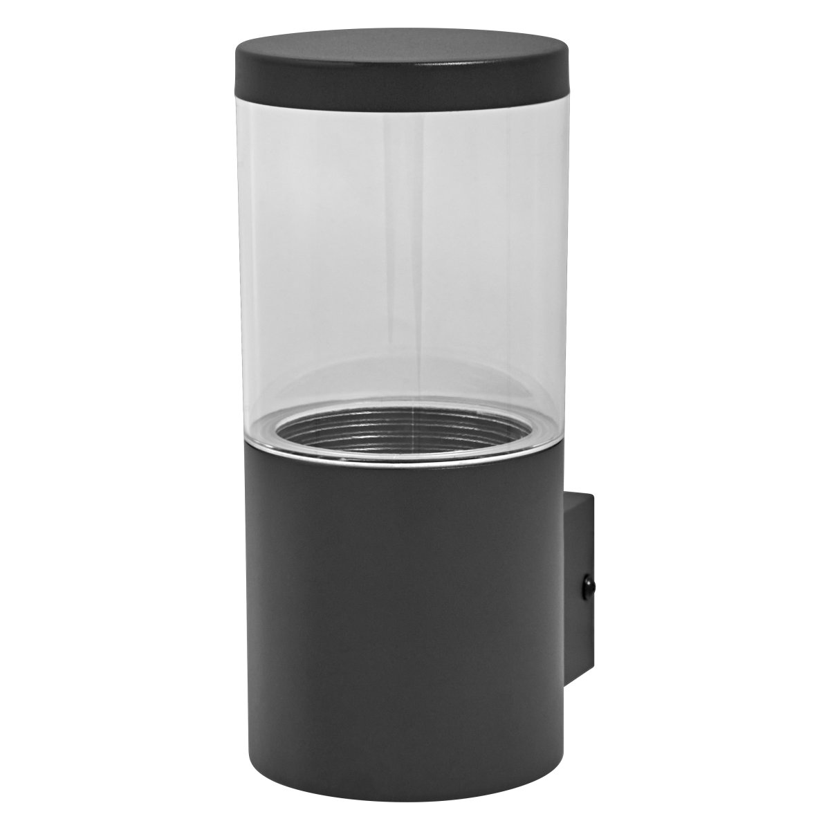 Ebro Tumman harmaa ulkovalo valmistajalta Ledvance - Ruostumattomasta ter&auml;ksest&auml; ja polykarbonaatista valmistettu lamppu on sek&auml; kest&auml;v&auml; ett&auml; s&auml;&auml;nkest&auml;v&auml;, joten se sopii t&auml;ydellisesti ulkok&auml;ytt&ouml;&ouml;n.