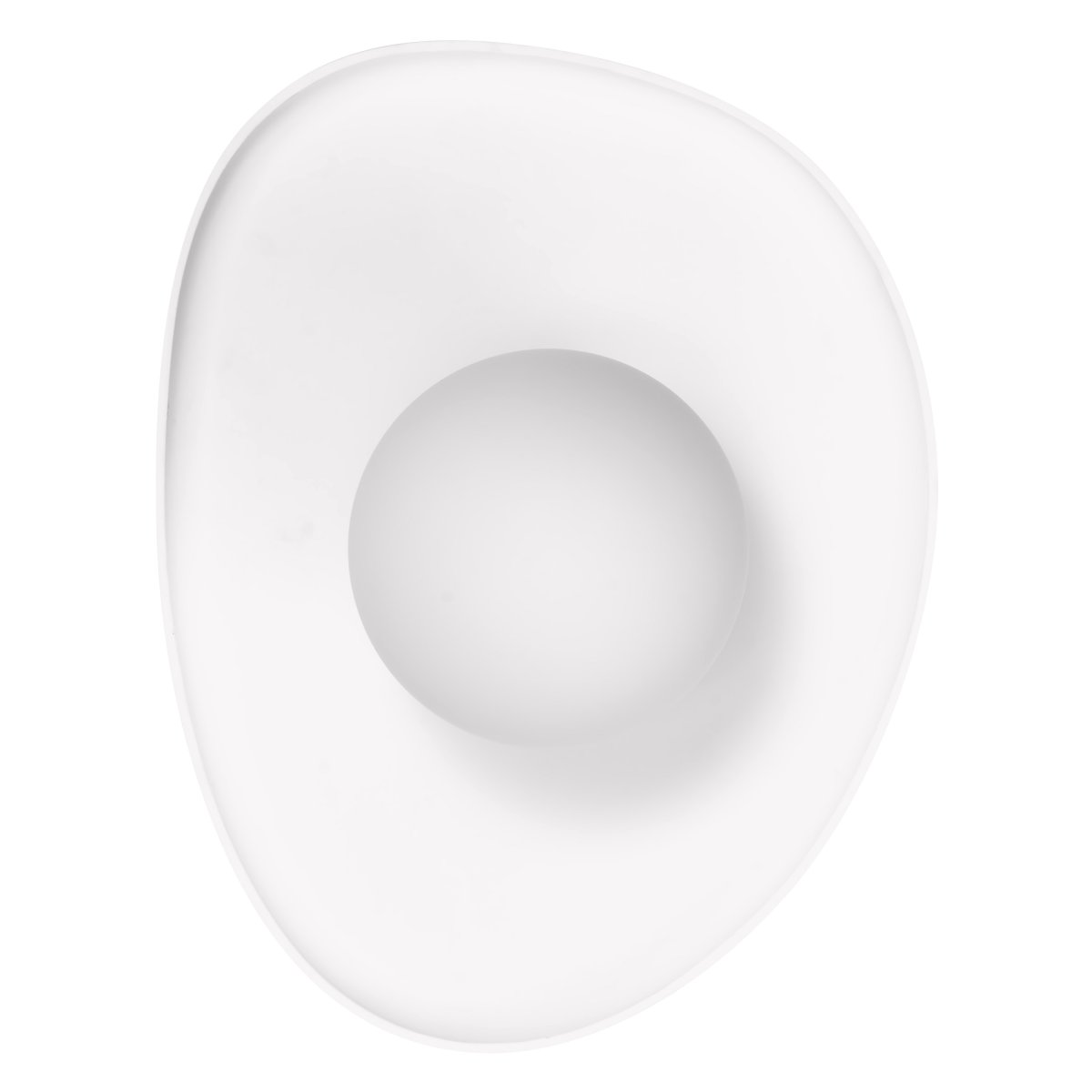Plaster Nest 26cm Valkoinen seinävalaisin valmistajalta Ledvance - Glaskupan i opal som omfamnar ljusk&auml;llan skapar ett fint och bl&auml;ndfritt ljus i rummet.