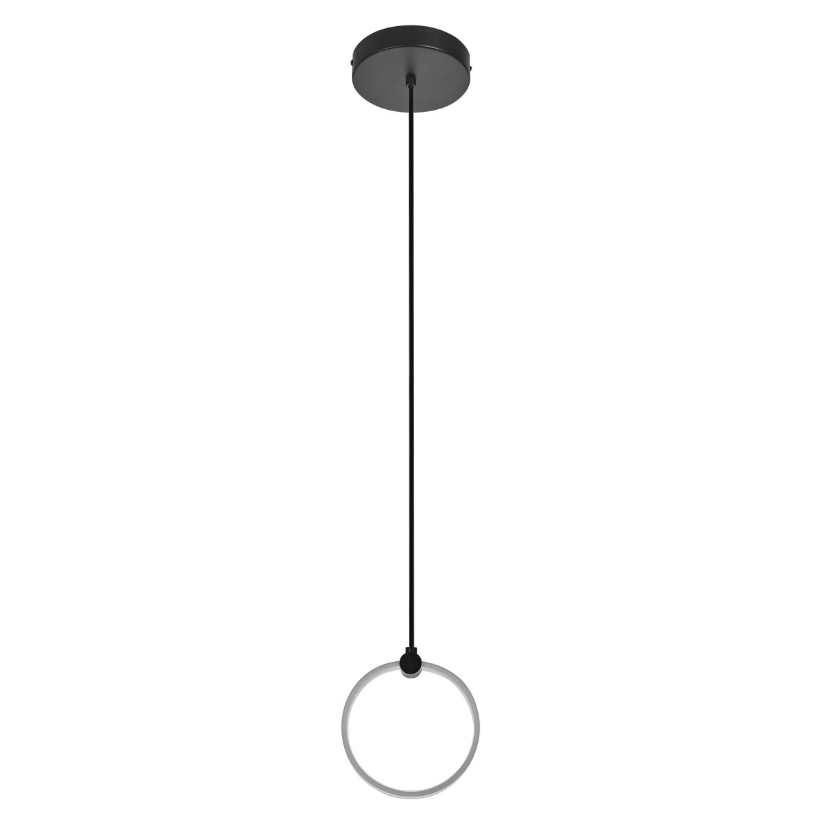 Circle PL Ø16 Musta kattovalaisin valmistajalta Osram - Circle on moderni riipus, jossa on tyylik&auml;s koristevalaistus.
