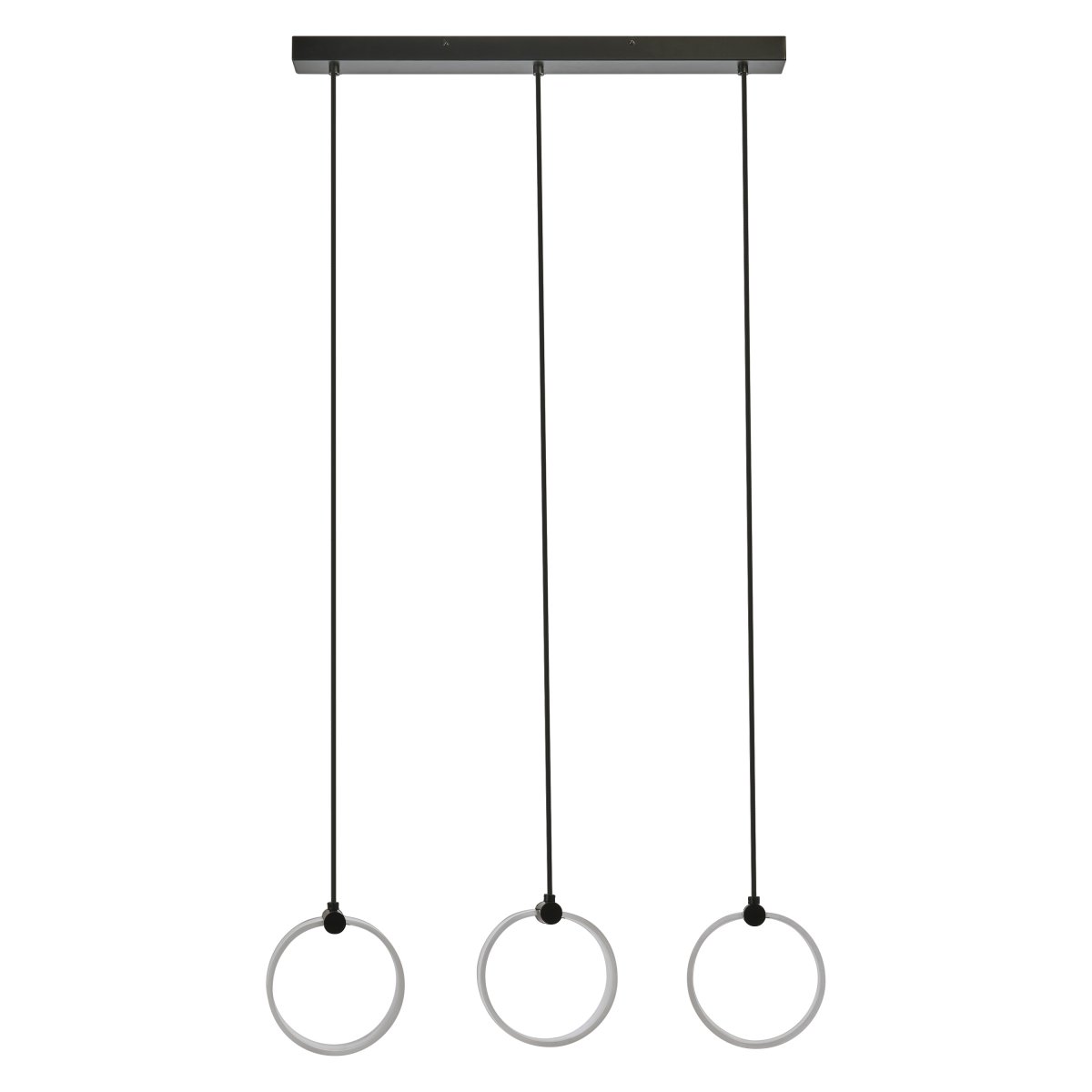 Circle PL 66cm Musta kattovalaisin valmistajalta Osram - Circle on moderni riipus, jossa on tyylik&auml;s koristevalaistus.