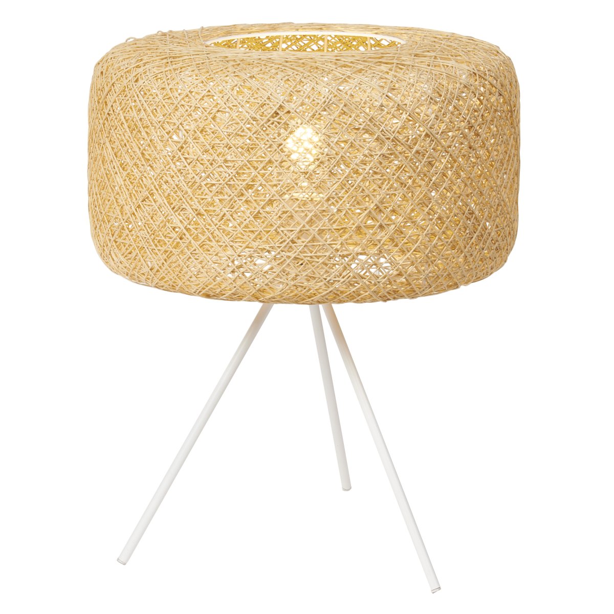 Paper Bale 48cm Luonto pöytävalaisin valmistajalta Ledvance - Paper Bale &auml;r en vacker bordslampa med bohemisk design.