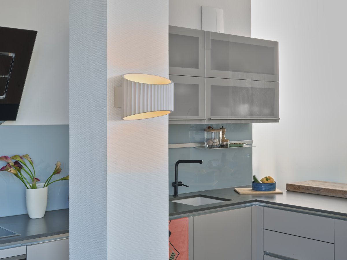 Plaster Band 25cm Valkoinen seinävalaisin valmistajalta Ledvance - Plaster Band &auml;r en modern v&auml;gglampa gjord av gips.