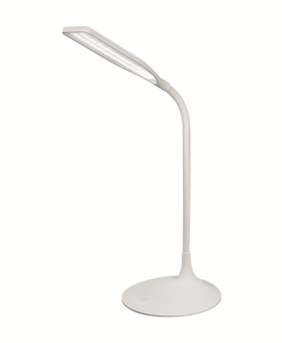 Panan Disc 37cm Valkoinen Siirrettävä valmistajalta Ledvance - Ut&ouml;ver det &auml;r lampan dimbar med touchsensorn p&aring; lampfoten vilket g&ouml;r Panan m&aring;ngsidig.